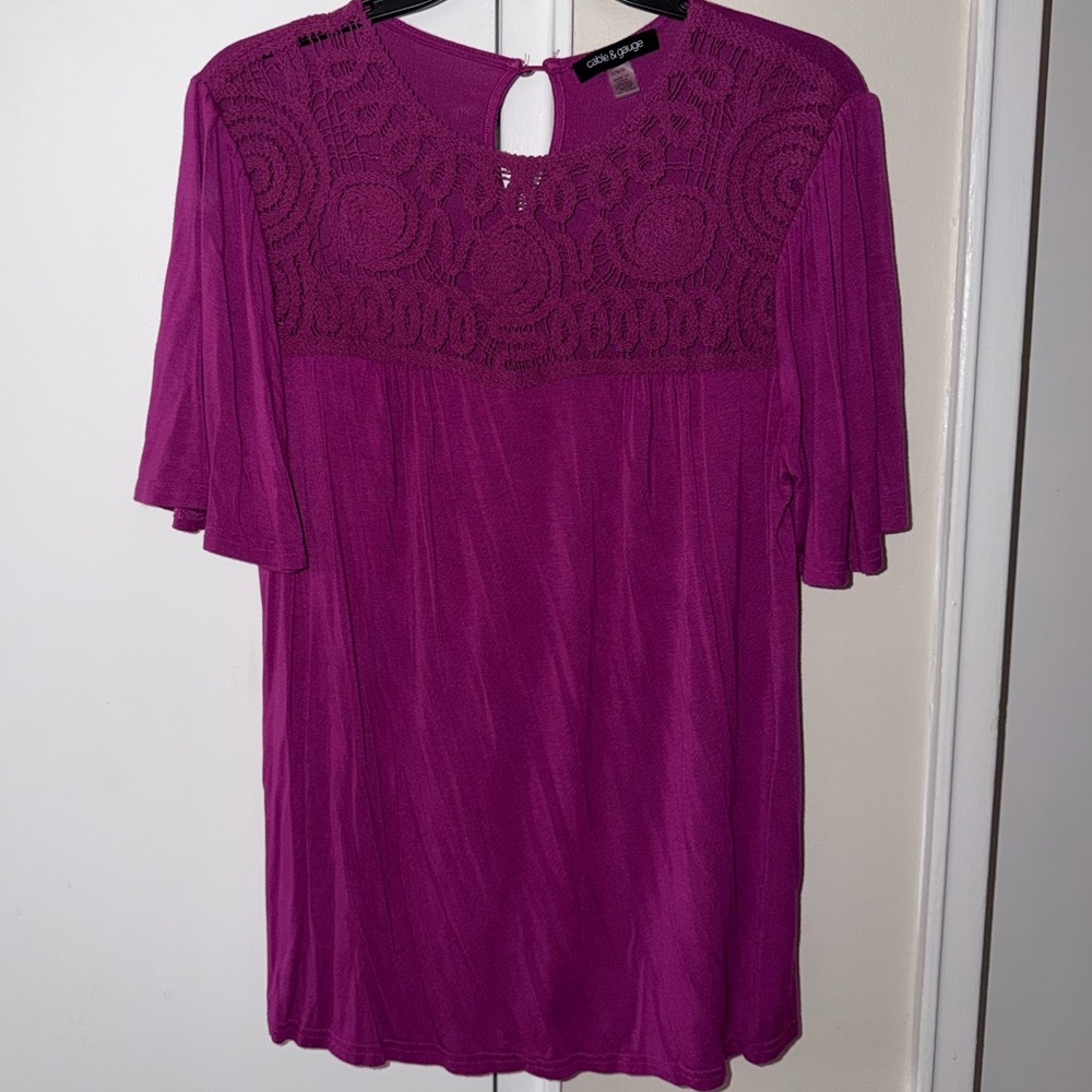 Flutter Sleeve Top